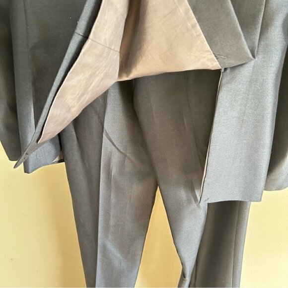 Vintage Kenzo Navy Two Piece Suit sz 34 - Picture 8 of 16